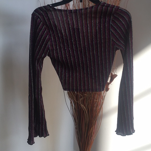 🔥GIRLS NIGHT OUT, Multicolored, Twisted Front Top - Picture 6 of 6